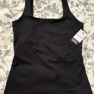 Nine West Black Sculpting Tank Top for Women